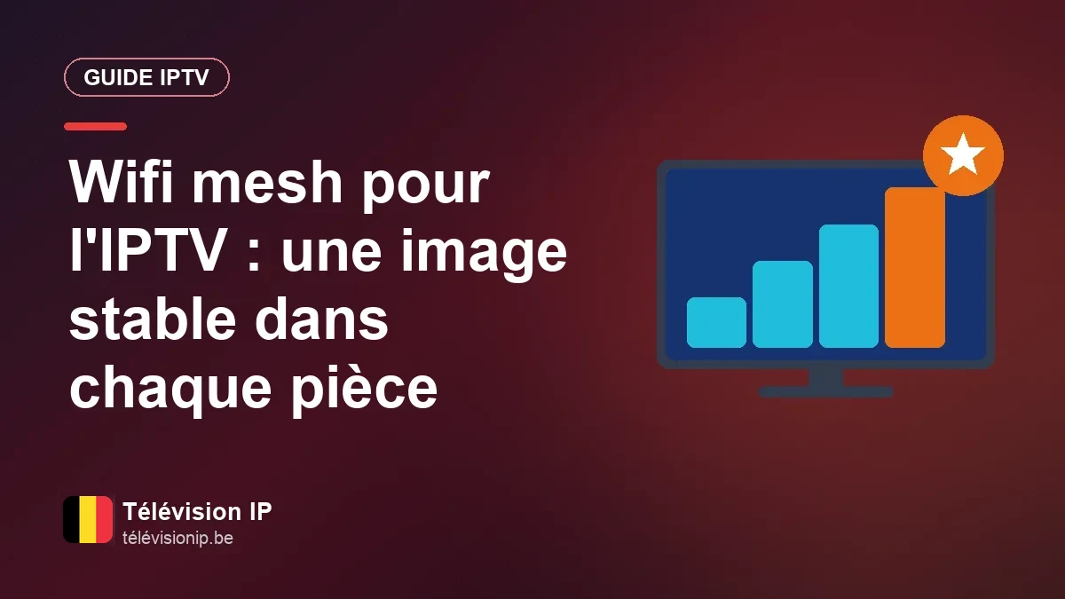 IPTV et wifi mesh : un signal stable partout dans la maison Bornes de wifi mesh réparties dans les pièces d'une maison